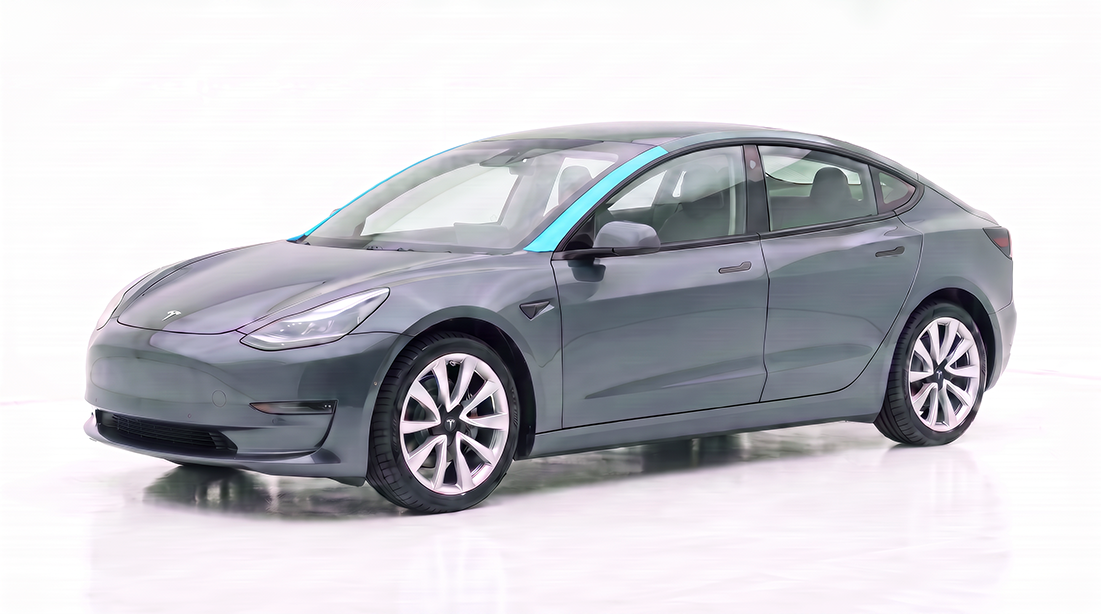 PPF Tesla Model 3 A-stolpar 2017-2023