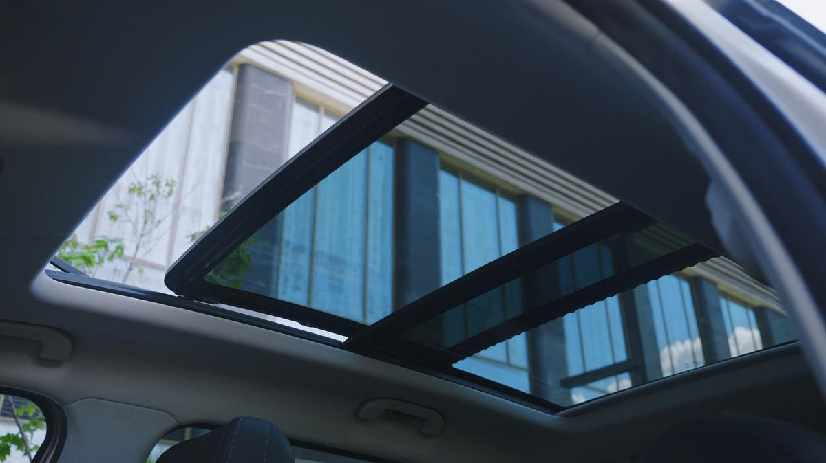 Färdigskuren solfilm soltak Abarth 695 3D 2014-2016