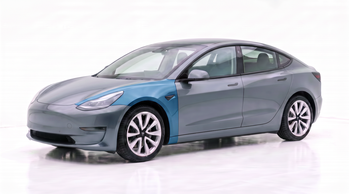 PPF Tesla Model 3 Framskärmar 2017-2023