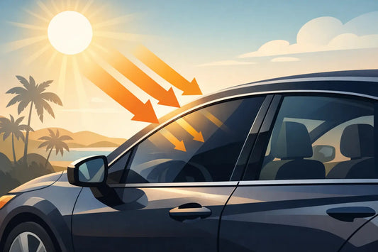 Bästa solfilm för sommarvärme i din bil