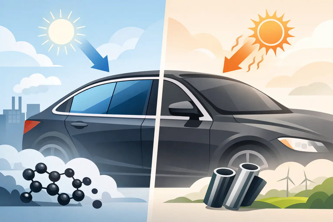 Carbon eller keramisk solfilm - vad väljer du?