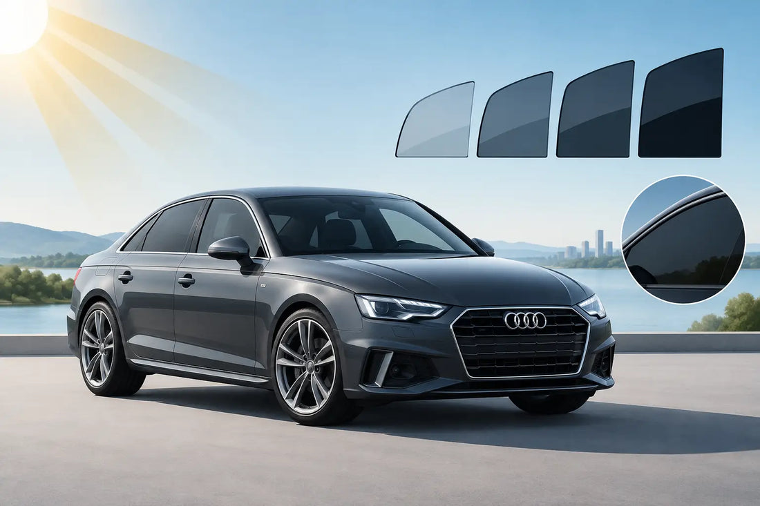 Bästa solfilm för Audi A4 - välj rätt nivå