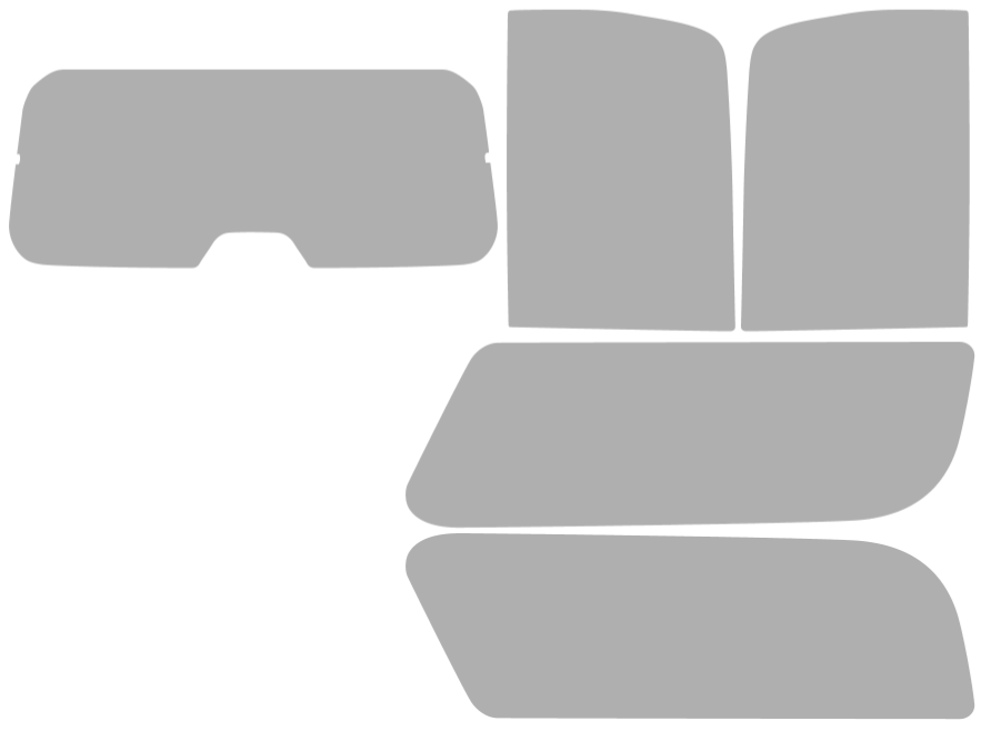 Färdigskuren solfilm Cadillac Escalade ESV (Option 1) 2007-2014