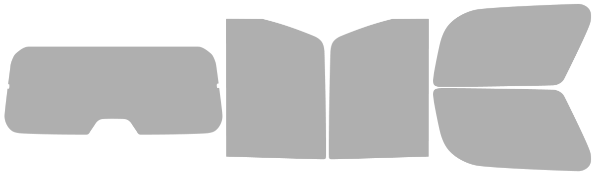 Färdigskuren solfilm Cadillac Escalade (Option 1) 2007-2014