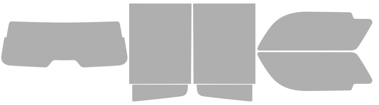 Färdigskuren solfilm Cadillac Escalade ESV (Option 3) 2021-2025
