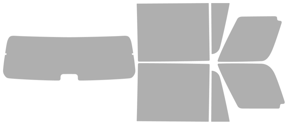 Färdigskuren solfilm Cadillac Cadillac Escalade (Option 4) 2015-2020