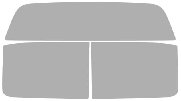 Färdigskuren solfilm Chevrolet Silverado 1500 Crew (Option 1) 2014-2018