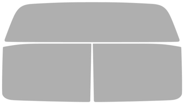 Färdigskuren solfilm Chevrolet Silverado HD2500/3500 (Option 1) Crew 2015-2019