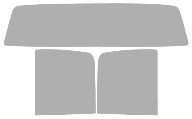 Färdigskuren solfilm Dodge RAM 1500 Quad (Option 1) 2009-2011