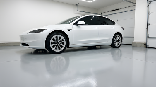 Färdigskuren solfilm främre sidorutor Tesla Model 3 Highland 2024-2026