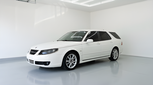 Färdigskuren solfilm främre sidorutor Saab 9-5 Sportcombi 1997-2010