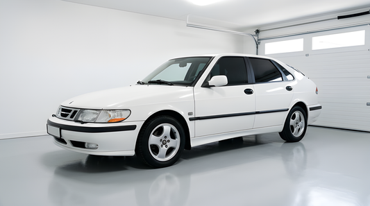 Färdigskuren solfilm främre sidorutor Saab 9-3 Halvkombi 1998-2003