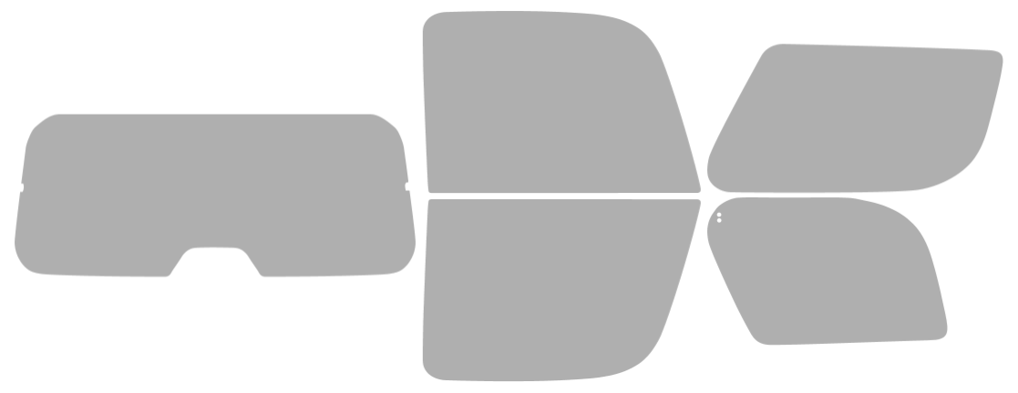 Färdigskuren solfilm GMC Yukon (Option 3) 2007-2014