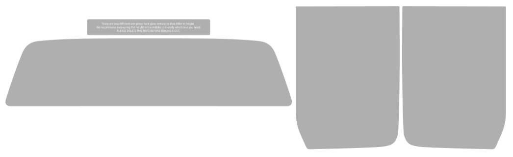 Färdigskuren solfilm Ford F150 Crew (Option 2) 2015-2026