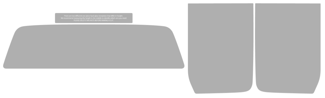 Färdigskuren solfilm Ford F150 Crew (Option 3 Defrost) 2015-2026