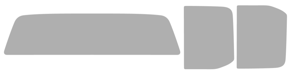 Färdigskuren solfilm Ford F150 Extended (Option 1) 2015-2026