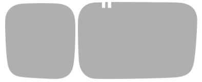 Färdigskuren solfilm Nissan NV200 (med defroster) 2013-2021
