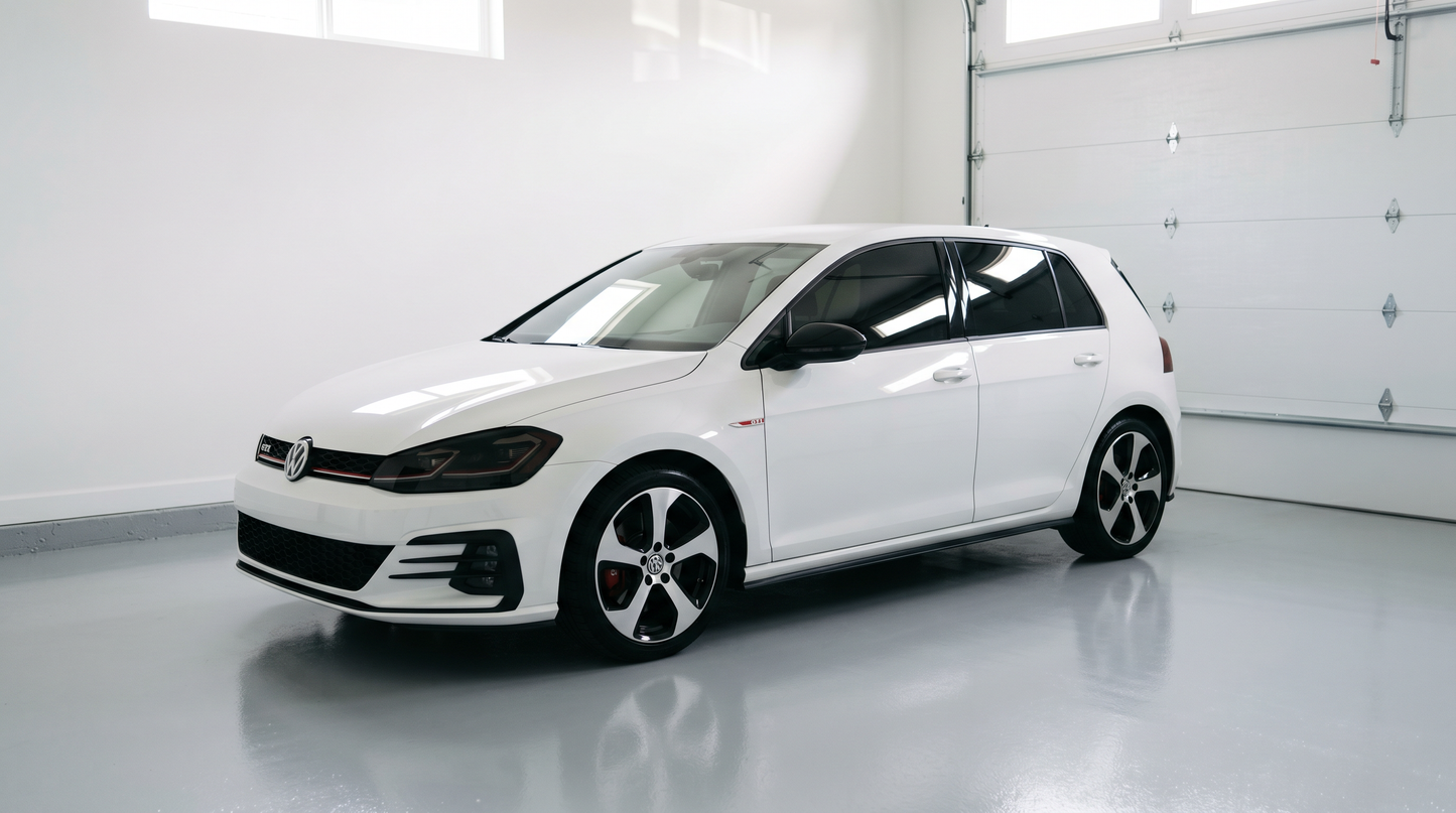 Färdigskuren solfilm främre sidorutor Volkswagen Golf GTI 4D 2015-2021