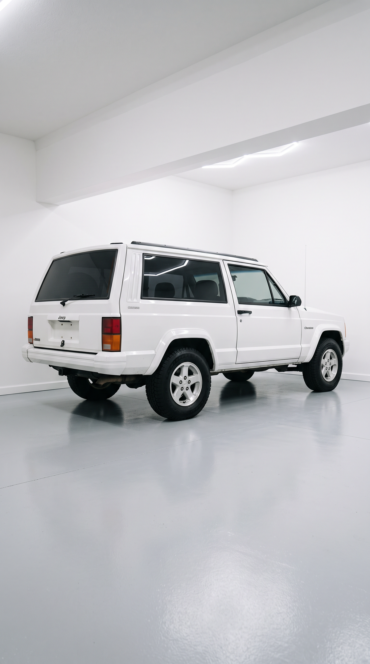 Färdigskuren solfilm Jeep Cherokee 2d SUV 1984-1996