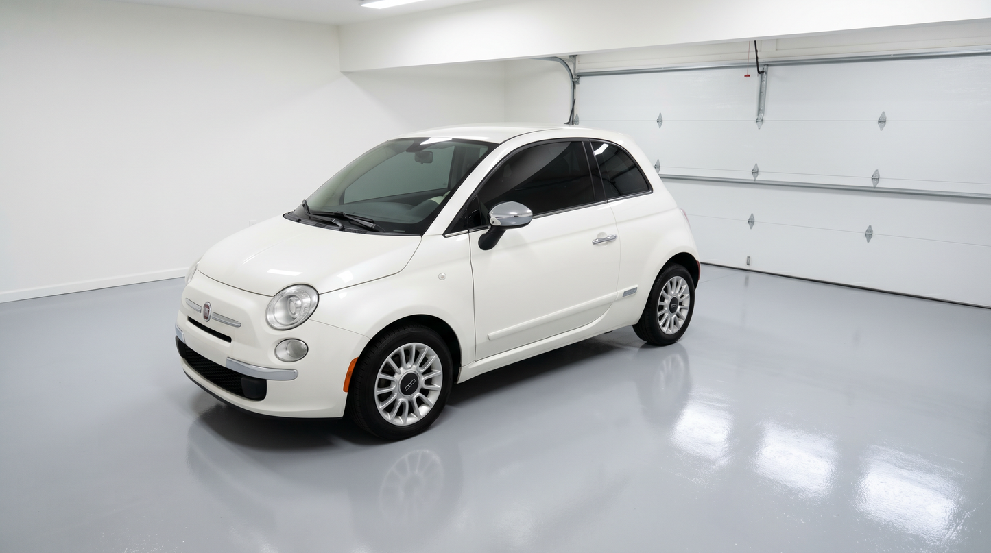 Färdigskuren solfilm soltak Fiat 500 3D Halvkombi 2007-2015