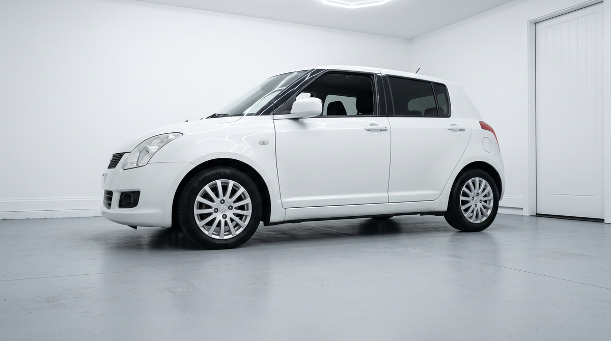 Färdigskuren solfilm främre sidorutor Suzuki Swift Hatchback 5d 2004-2010
