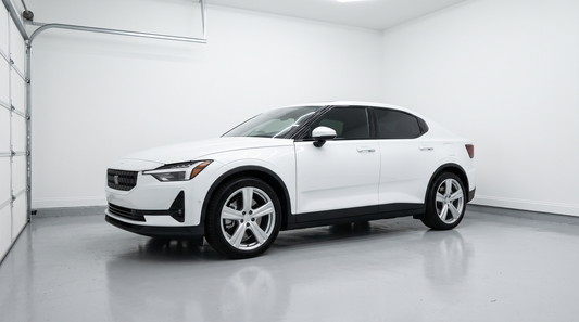 Färdigskuren solfilm Polestar 2 (Option 2) 2021-2025