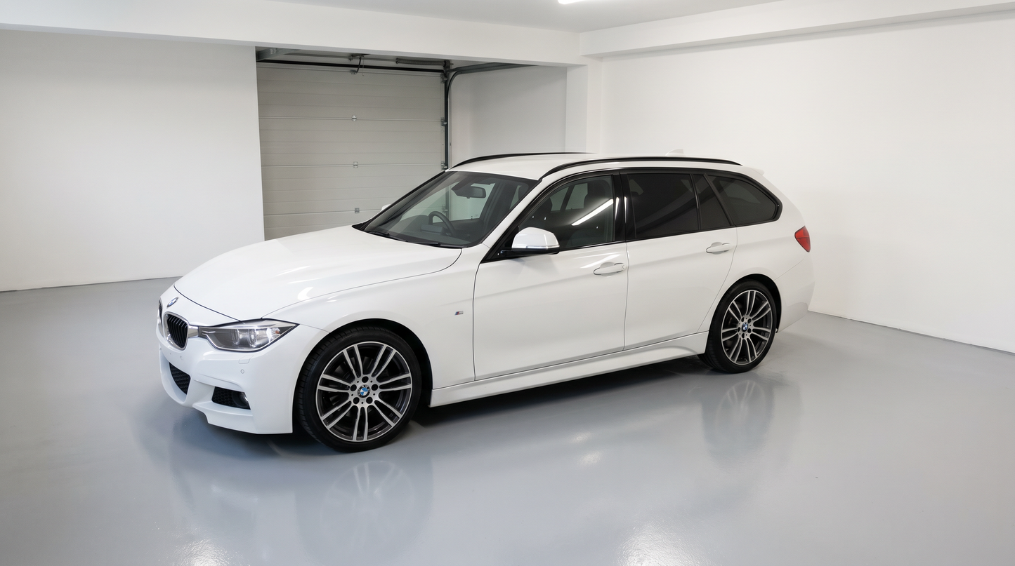 Färdigskuren solfilm främre sidorutor BMW 3-Serie 4D Touring 2012-2018