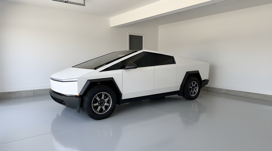 Färdigskuren solfilm Tesla Cybertruck 2024-