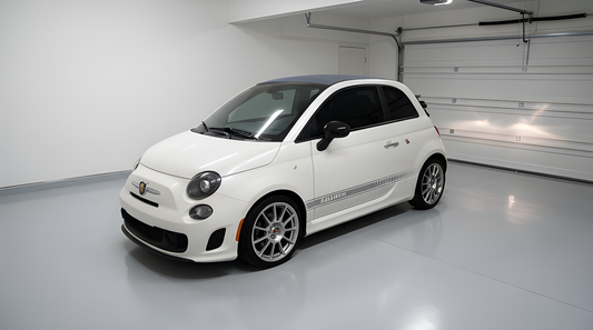 Färdigskuren solfilm Abarth 595C Cab 2D 2012-2015
