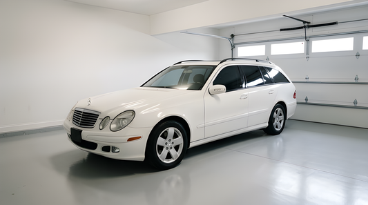 Färdigskuren solfilm Mercedes-Benz E-Class Kombi 2003