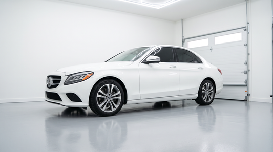 Färdigskuren solfilm Mercedes-Benz C-Class 4D Sedan (Option 1) 2015-2021