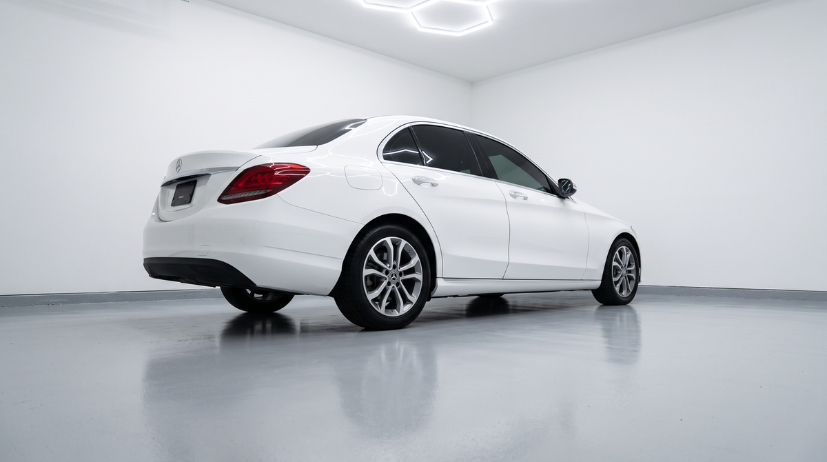 Färdigskuren solfilm Mercedes-Benz C-Class 4D Sedan (Option 1) 2015-2021