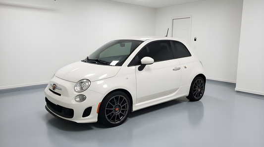 Färdigskuren solfilm Abarth 500 3D 2008-2019