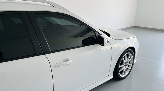 Färdigskuren solfilm främre sidorutor Saab 9-3 Sportkombi 2005-2012