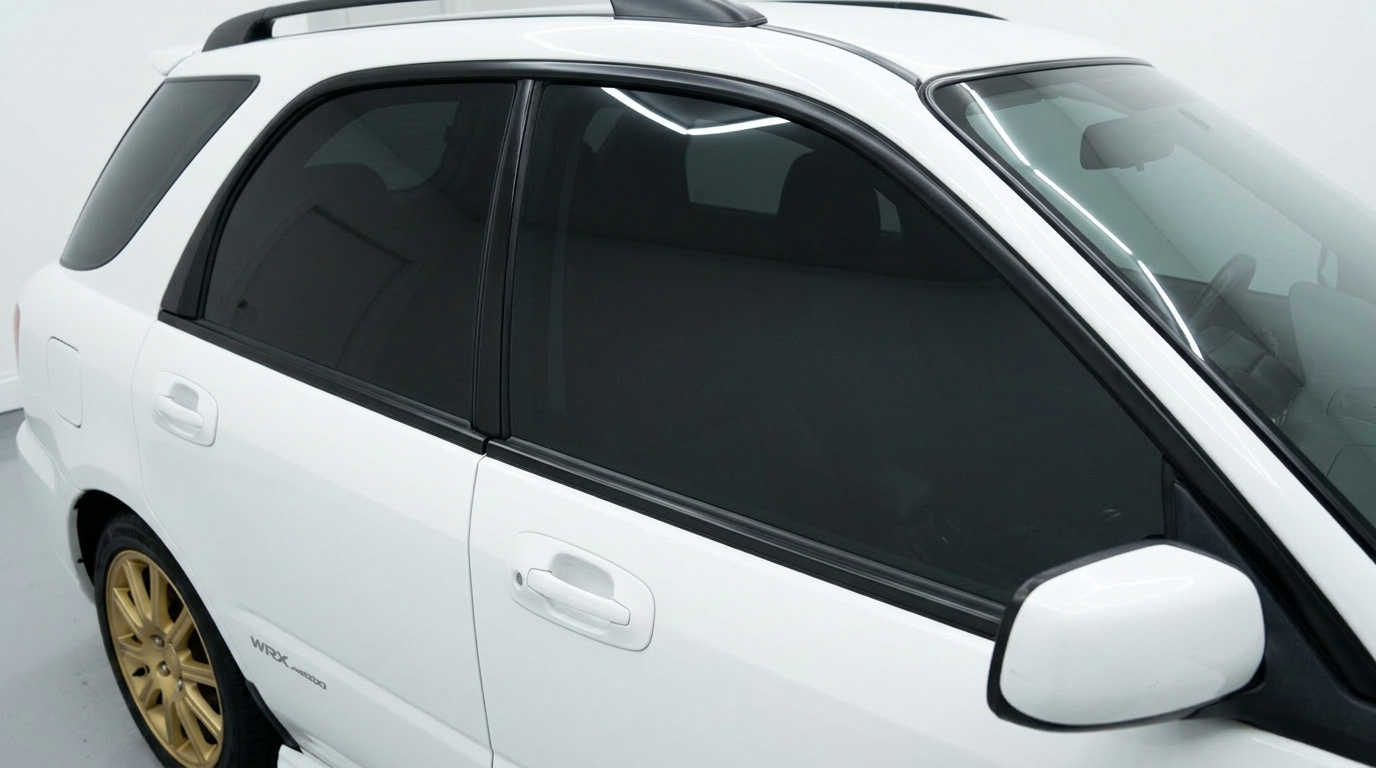 Färdigskuren solfilm främre sidorutor Subaru Impreza Kombi 4d 2002-2007