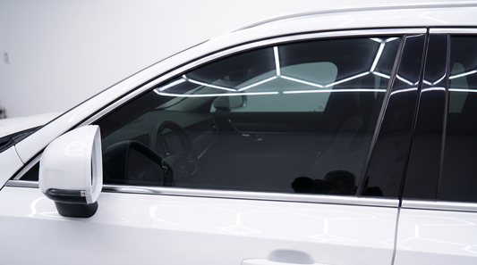 Färdigskuren solfilm främre sidorutor Volvo V90/Cross country 2017-2026