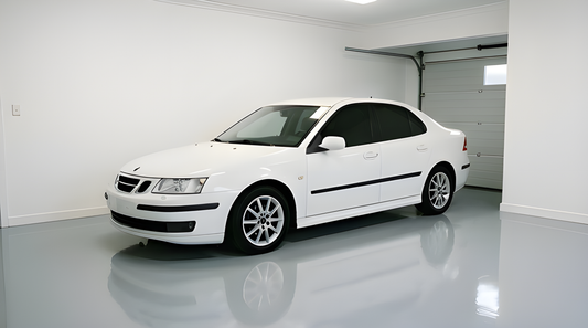 Färdigskuren solfilm främre sidorutor Saab 9-3 Sedan 2003-2012