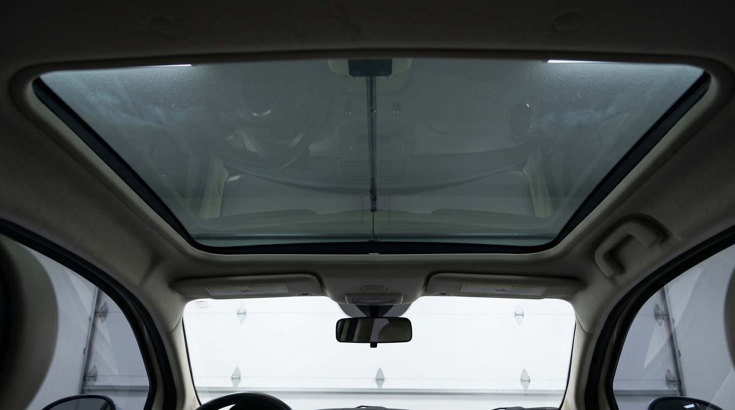Färdigskuren solfilm soltak Fiat 500 3D Halvkombi 2007-2015