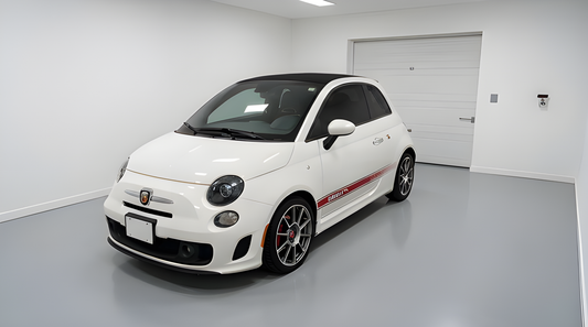 Färdigskuren solfilm Abarth 500C Cab 2D 2010-2019