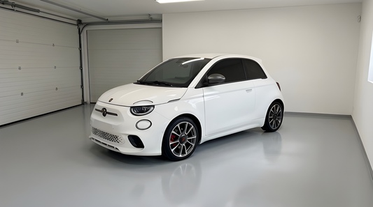 Färdigskuren solfilm Abarth 500e 3D 2023-