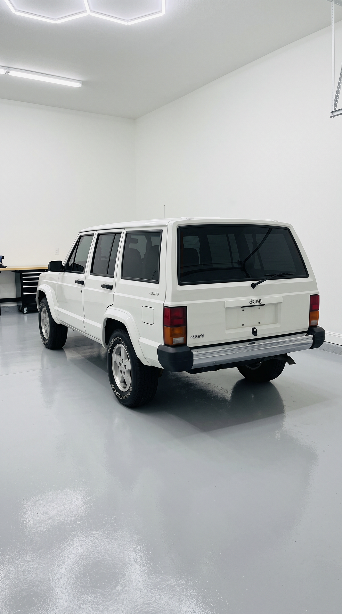 Färdigskuren solfilm Jeep Cherokee 4d SUV 1984-1996