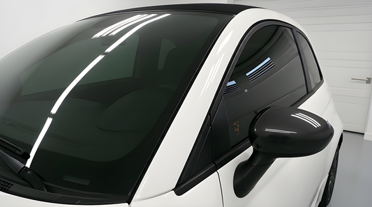 Färdigskuren solfilm främre sidorutor Abarth 500Ce Cab 2D 2023-