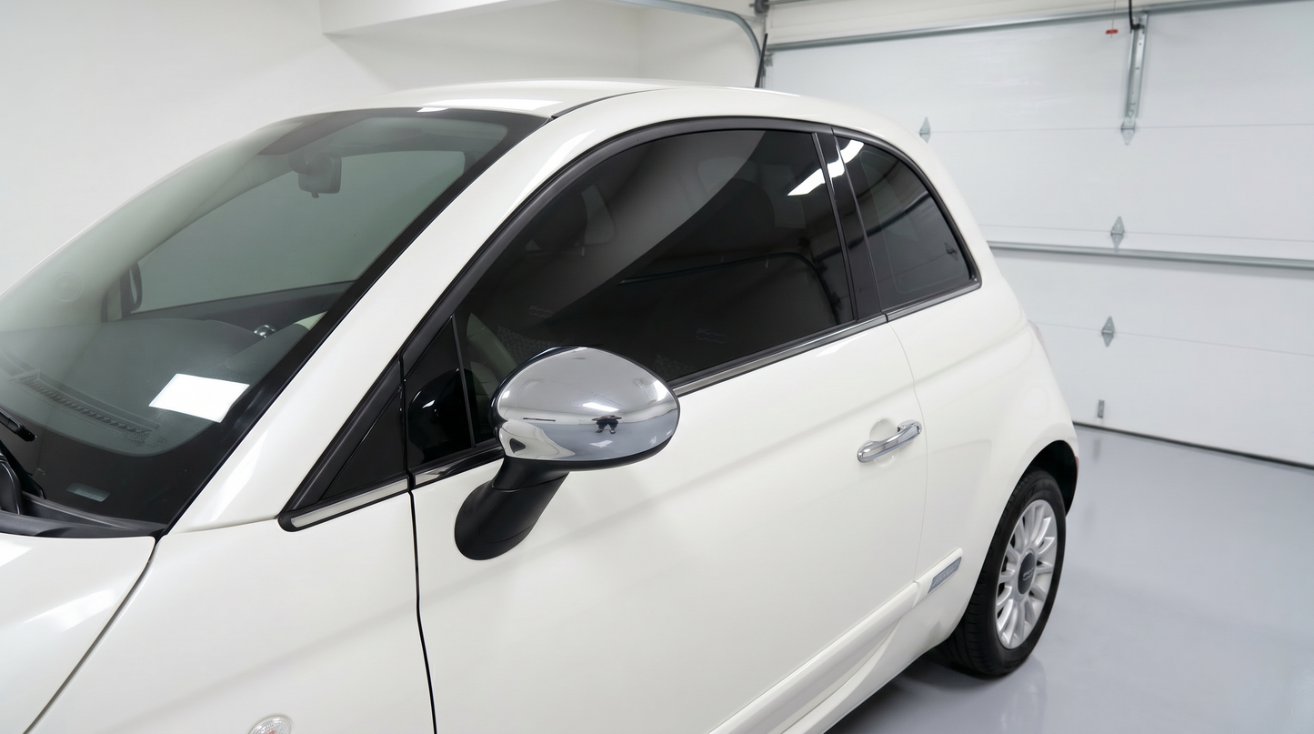 Färdigskuren solfilm främre sidorutor Fiat 500 3D Halvkombi 2007-2015