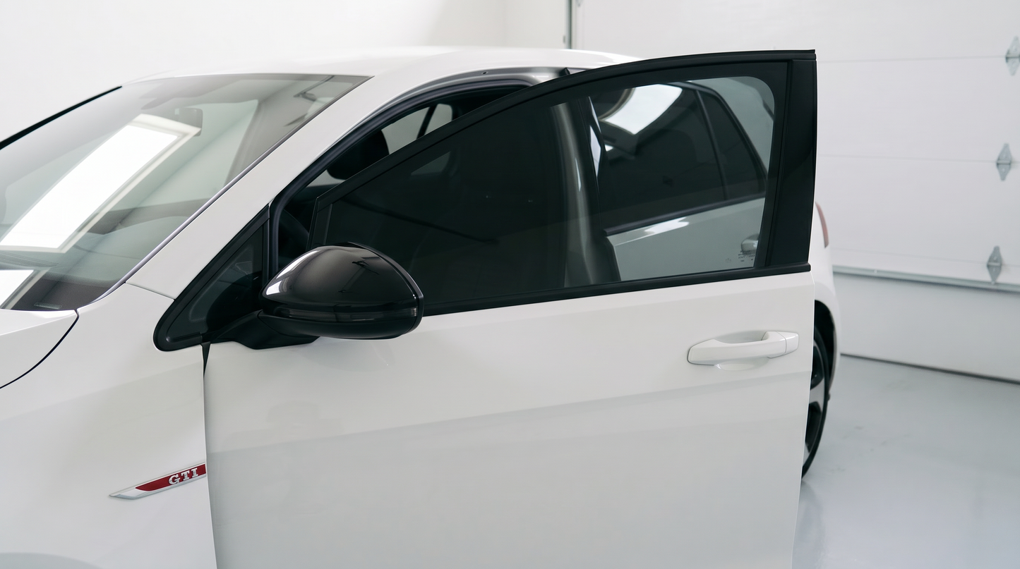 Färdigskuren solfilm främre sidorutor Volkswagen Golf GTI 4D 2015-2021