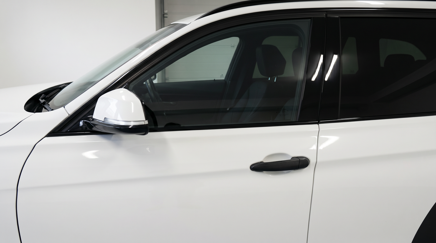 Färdigskuren solfilm främre sidorutor BMW 3-Serie 4D Touring 2012-2018