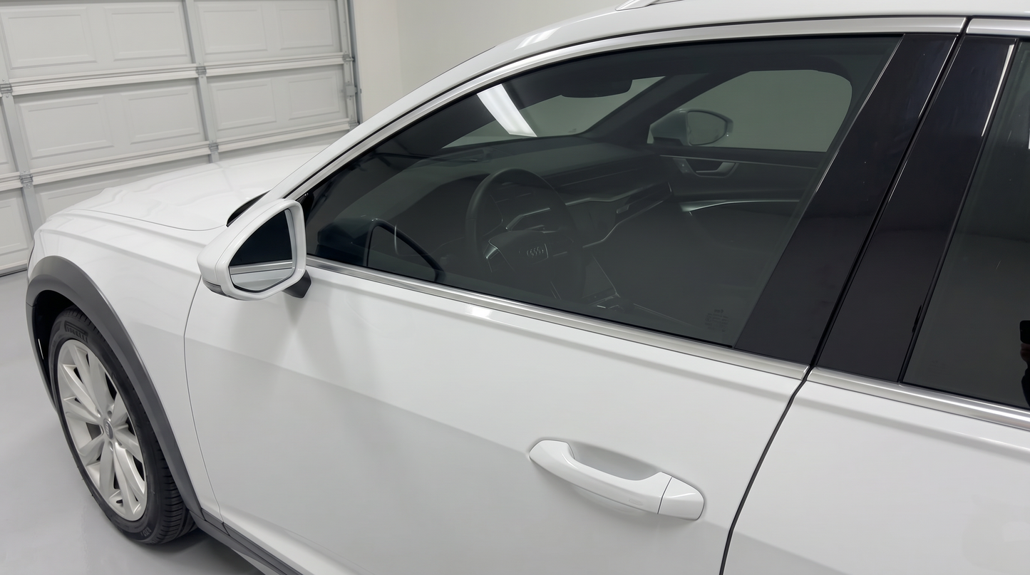 Färdigskuren solfilm främre sidorutor Audi A6 Allroad/RS6 Avant 20-26